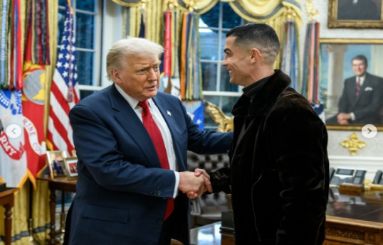 Donald Tramp və Kriştiano Ronaldo