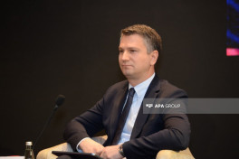 Bakıda IX Beynəlxalq Bankçılıq Forumu keçirilir - FOTO 