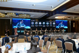 Bakıda IX Beynəlxalq Bankçılıq Forumu keçirilir - FOTO 