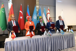 Türk Qızıl Aypara Şəbəkəsinin iclası keçirilib, Bakı Bəyannaməsi imzalanıb - FOTO 