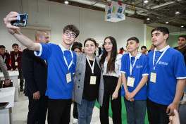 Leyla Əliyeva Beynəlxalq STEAM Azərbaycan Festivalını ziyarət edib