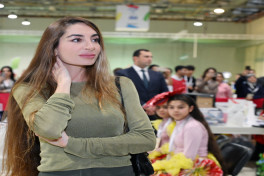 Leyla Əliyeva Beynəlxalq STEAM Azərbaycan Festivalını ziyarət edib