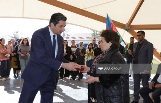 Xocalı şəhərinə daha 136 sakin köçürülüb - FOTO 