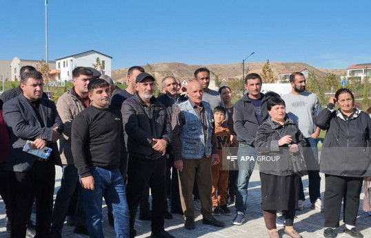 Cəbrayılın Horovlu kəndinə növbəti köç olub - FOTO  - VİDEO 