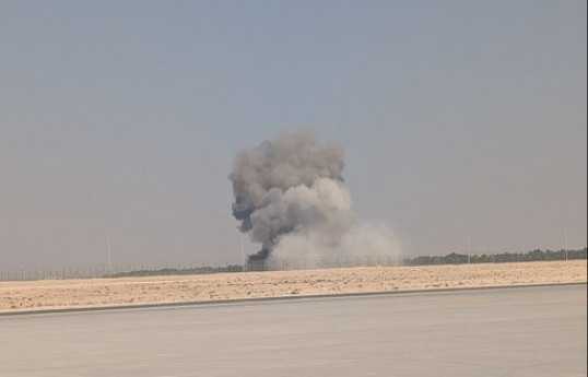 Hindistanın qırıcı təyyarəsi Dubay aviaşousunda qəzaya uğrayıb, pilot ölüb - HADİSƏ ANI  - YENİLƏNİB 