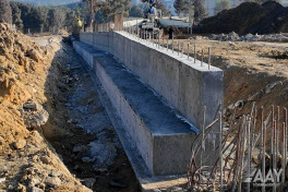 Pirşağı–Novxanı–Xırdalan–M4 avtomobil yolu layihəsi üzrə daha bir tunelin tikintisinə başlanılıb - FOTO 