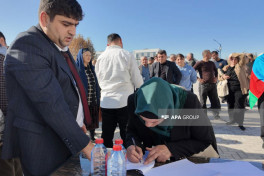 Cəbrayılın Horovlu kəndinə növbəti köç olub - FOTO  - VİDEO 