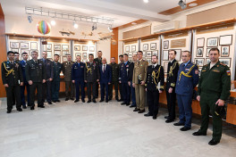 Hərbi attaşelər Milli Aviasiya Akademiyasını ziyarət ediblər
