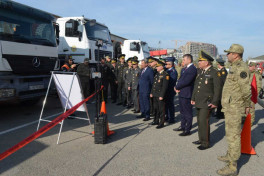 Hərbi İdarəetmə İnstitutunun dinləyiciləri Mülki müdafiə qoşunlarında olublar