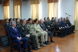 Hərbi İdarəetmə İnstitutunun dinləyiciləri Mülki müdafiə qoşunlarında olublar