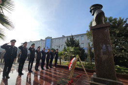 Hərbi İdarəetmə İnstitutunun dinləyiciləri Mülki müdafiə qoşunlarında olublar