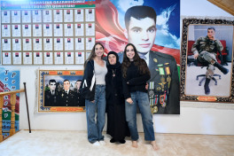 Leyla Əliyeva və Arzu Əliyeva Astarada Pəncəli Teymurovun ailəsini ziyarət ediblər - FOTO 
