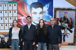 Leyla Əliyeva və Arzu Əliyeva Astarada Pəncəli Teymurovun ailəsini ziyarət ediblər - FOTO 