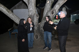 Leyla Əliyeva və Arzu Əliyeva Astarada Pəncəli Teymurovun ailəsini ziyarət ediblər - FOTO 