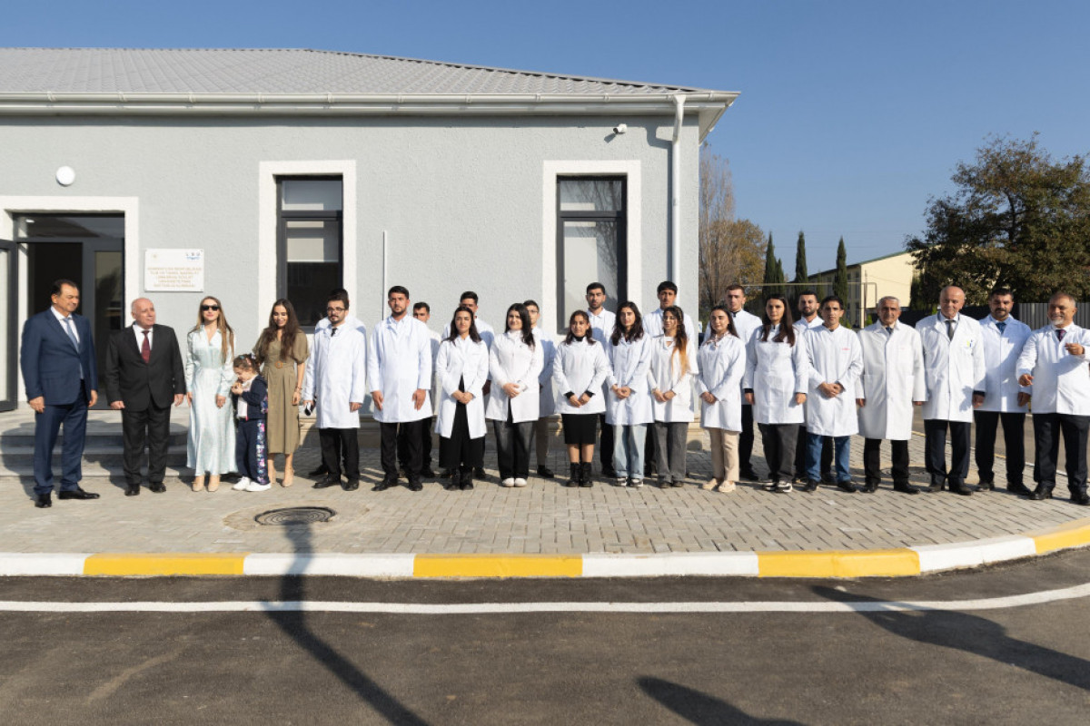 Leyla Əliyeva və Alena Əliyeva Lənkəran Dövlət Universitetinin nəzdində yaradılmış Baytarlıq Klinikası ilə tanış olublar - FOTO 