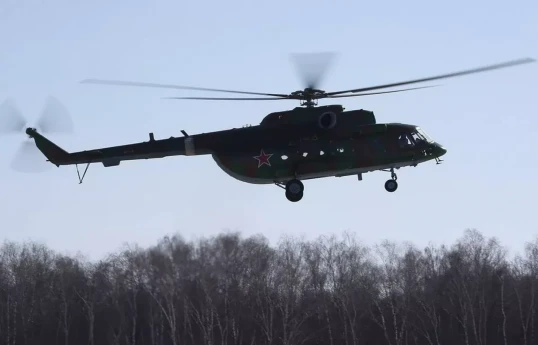 Ukrayna ordusu ilk dəfə PUA ilə Rusiya helikopterini vurub