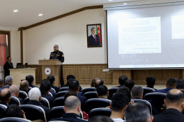 Naxçıvanda mülki müdafiə üzrə toplantı keçirilib - FOTO 