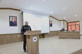 Naxçıvanda mülki müdafiə üzrə toplantı keçirilib - FOTO 