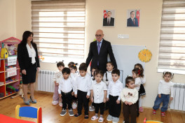 Nazir müavini Firudin Qurbanov Lənkəranda təhsil müəssisələrində olub