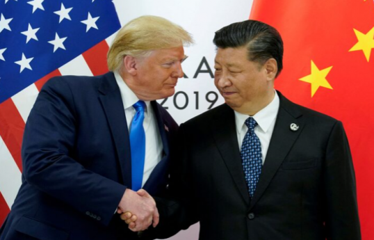 ABŞ Prezidenti Donald Tramp, Çin Xalq Respublikasının lideri Si Cinpin