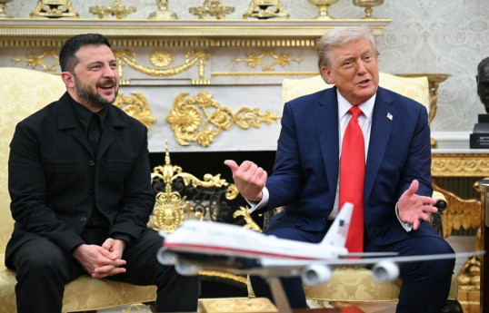 Ukrayna lideri Volodimir Zelenski, ABŞ Prezidenti Donald Tramp