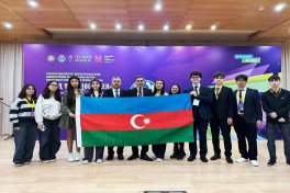 Azərbaycan məktəbliləri beynəlxalq müsabiqədə yüksək nəticə qazanıb