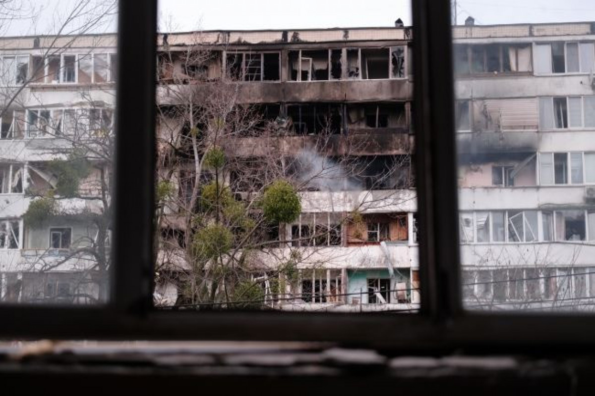 Rusiyanın Kiyevə hücumu nəticəsində dörd nəfər ölüb, daha üç nəfər isə yaralanıb - YENİLƏNİB 