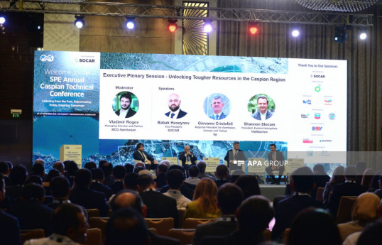 Bakıda "SPE Xəzər Texniki Konfransı" keçirilir - FOTO 