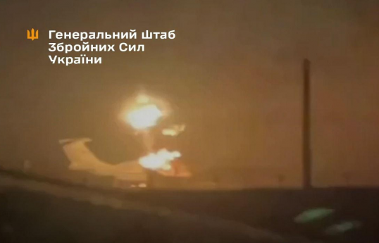 Ukrayna dronları Rusiyada PUA zavodlarını, A-60 təyyarəsinin anqarını və neft terminalını vurub