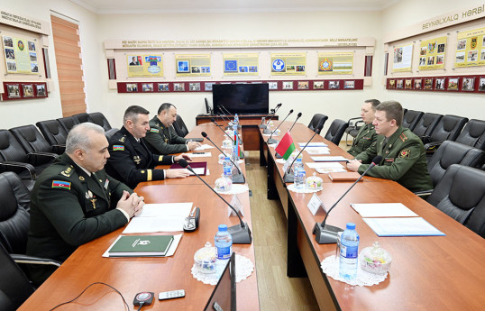 Azərbaycan və Belarus hərbi mütəxəssislərinin görüşü olub