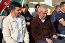 Köç karvanları Xocalının Xanyurdu və Təzəbinə kəndlərinə çatıb, açarlar təqdim olunub - FOTO  - YENİLƏNİB 