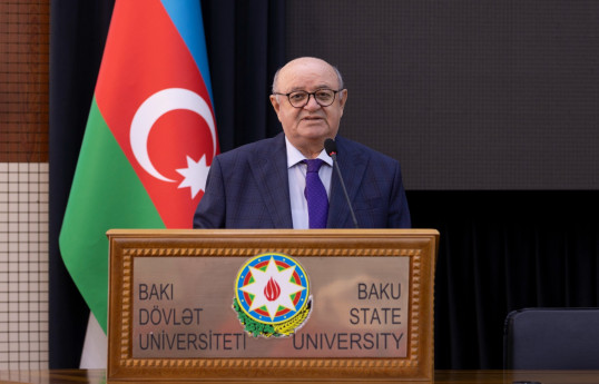 “AzerGold” QSC-nin müşaviri Bakı Dövlət Universitetində təqdimatla çıxış edib