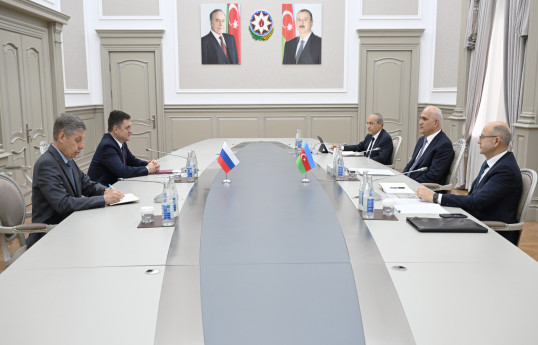 Şahin Mustafayev Aleksandr Novakla görüşüb