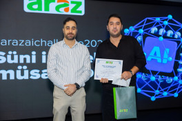 “Araz” AI Challenge - 2025” müsabiqəsinin qalibləri mükafatlandırılıb