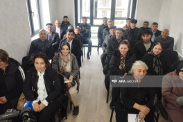 Növbəti köç karvanı Kəlbəcər şəhərinə çatıb, açarlar təqdim olunub - FOTO  - VİDEO  - YENİLƏNİB-1 