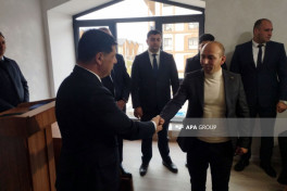 Növbəti köç karvanı Kəlbəcər şəhərinə çatıb, açarlar təqdim olunub - FOTO  - VİDEO  - YENİLƏNİB-1 