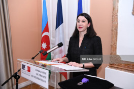 Fransa səfirliyində “Beynəlxalq Fransız dili müəllimləri günü” keçirilib - FOTO 