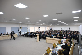 Arayik Harutyunyan və digərlərinin məhkəməsində altı təqsirləndirilən şəxsin vəkili müdafiə çıxışı edib