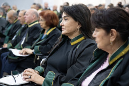 Arayik Harutyunyan və digərlərinin məhkəməsində altı təqsirləndirilən şəxsin vəkili müdafiə çıxışı edib