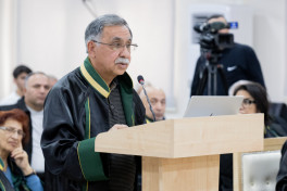 Arayik Harutyunyan və digərlərinin məhkəməsində altı təqsirləndirilən şəxsin vəkili müdafiə çıxışı edib