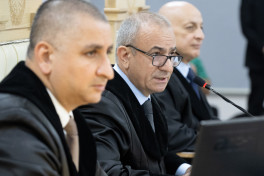 Arayik Harutyunyan və digərlərinin məhkəməsində altı təqsirləndirilən şəxsin vəkili müdafiə çıxışı edib