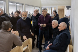 Arayik Harutyunyan və digərlərinin məhkəməsində altı təqsirləndirilən şəxsin vəkili müdafiə çıxışı edib