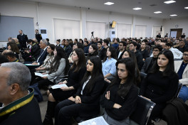 Arayik Harutyunyan və digərlərinin məhkəməsində altı təqsirləndirilən şəxsin vəkili müdafiə çıxışı edib
