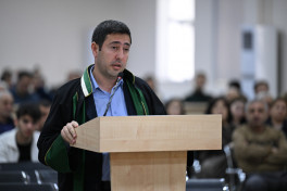 Arayik Harutyunyan və digərlərinin məhkəməsində altı təqsirləndirilən şəxsin vəkili müdafiə çıxışı edib