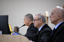 Arayik Harutyunyan və digərlərinin məhkəməsində altı təqsirləndirilən şəxsin vəkili müdafiə çıxışı edib