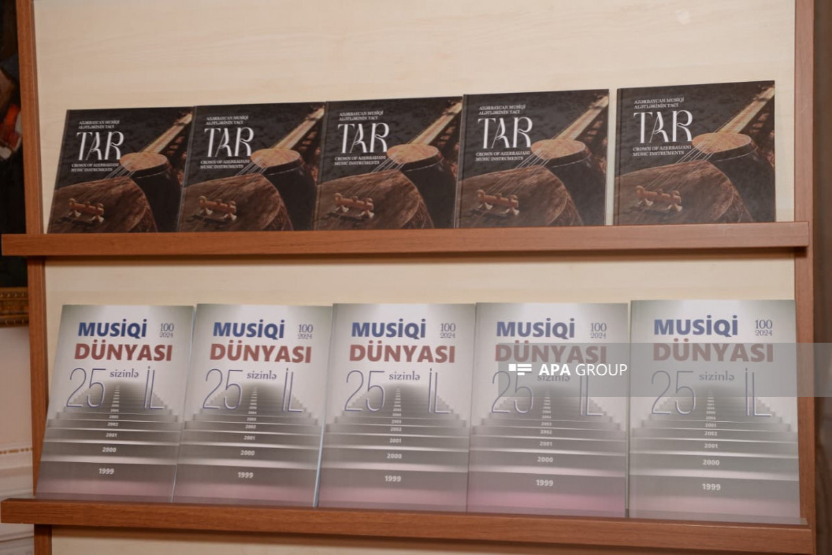 “Azərbaycan musiqi alətlərinin tacı tar” kitabı təqdim edilib - FOTO 