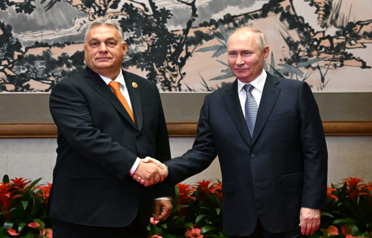 Macarıstan Baş naziri Viktor Orban, Rusiya Prezidenti Vladimir Putin