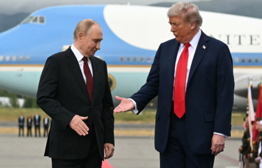Rusiya Prezidenti Vladimir Putin, ABŞ Prezidenti Donald Tramp