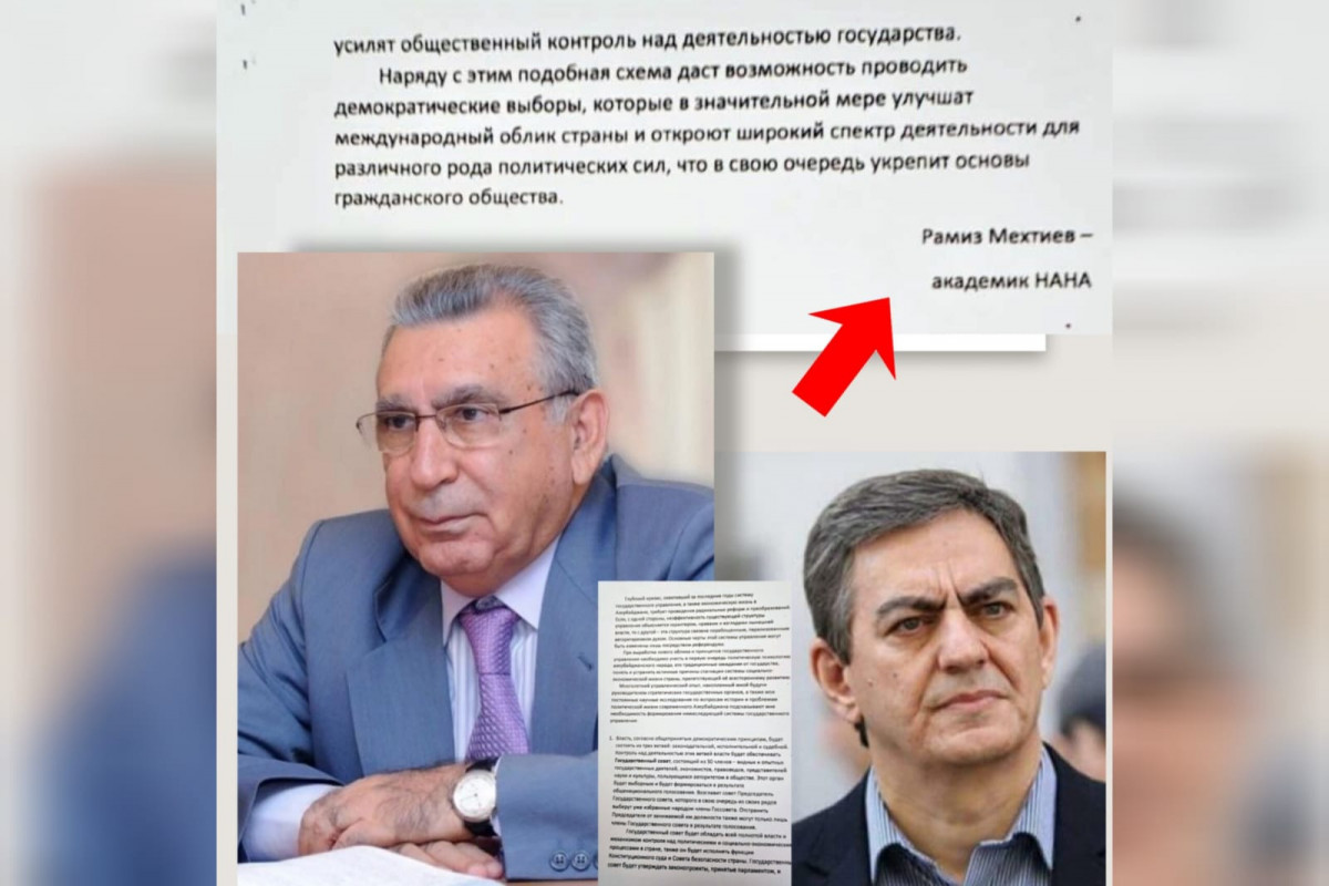 Əli Kərimlinin evindən Ramiz Mehdiyevin məktubunun ilkin variantı tapılıb