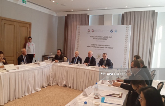 Laçında “MDB Ölkələrinin Müasir Kino İstehsalının İnkişafı” mövzusunda dəyirmi masa keçirilib